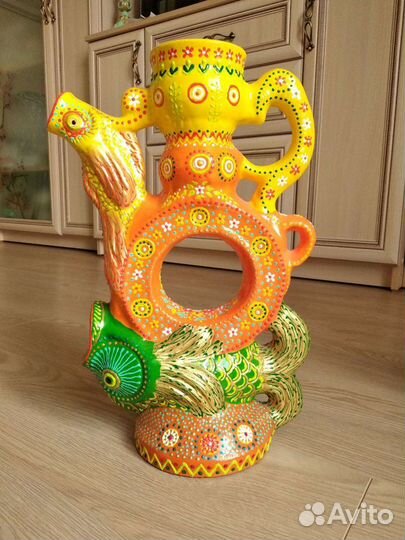 Квасник ваза керамика СССР ручная работа
