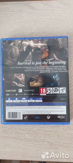 Игра на Ps4 Resident Evel 4