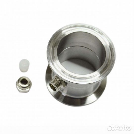 Мини-царга с ниппелем под кламп DN2