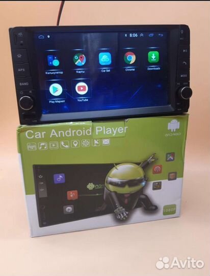 Магнитола андроид для Тойота. Магазин