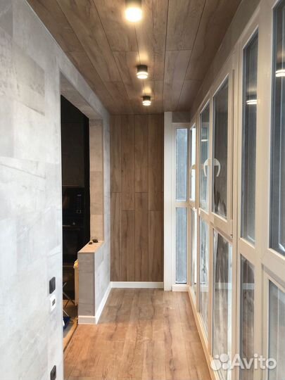 Утепление и отделка балкона