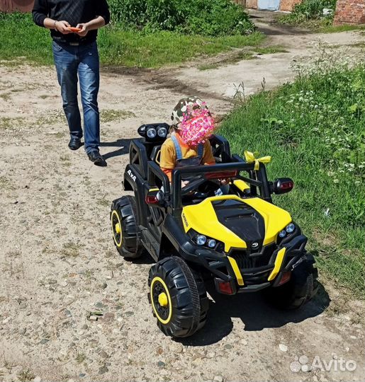 Детский электромобиль 4wd Kreiss Jeep