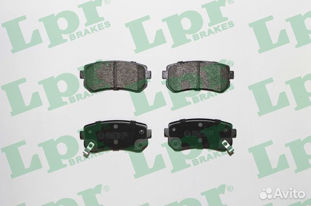 Тормозные колодки задние LPR/AP 05P1344