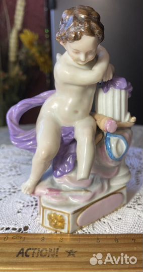 Фарфоровая фигурка,фабрики Попова,редкая