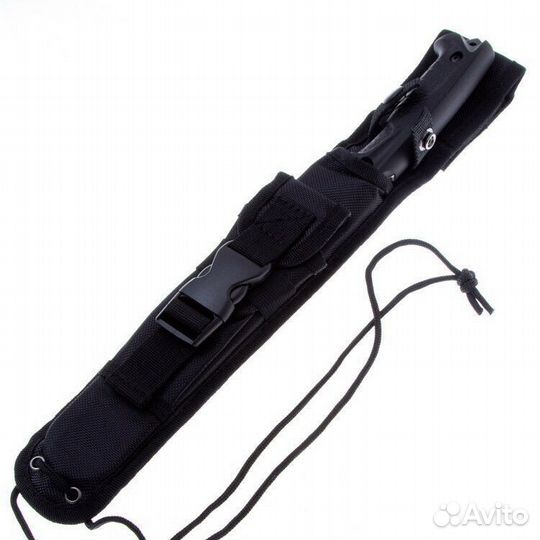 Нож Нокс Марс Блэквош сталь AUS-8 рукоять черная