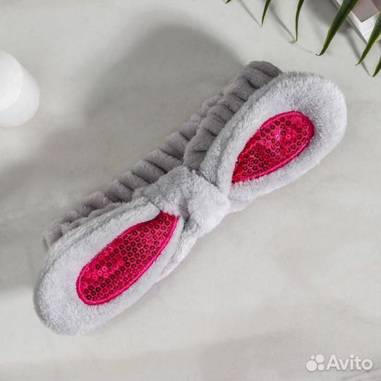 Повязка для умывания «Гламур», цвет микс