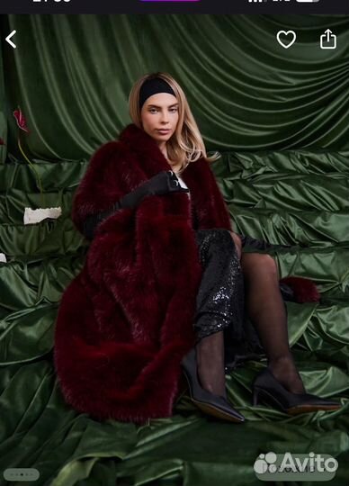 Эко шуба без рукавов