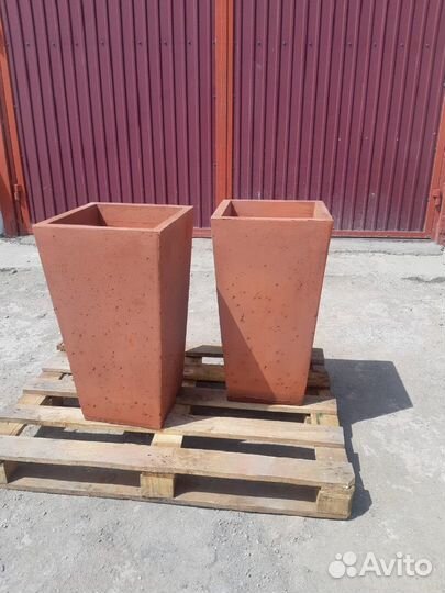 Бетонные кашпо на заказ и в наличии