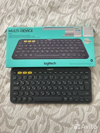 Клавиатура logitech bluetooth K380 Gray