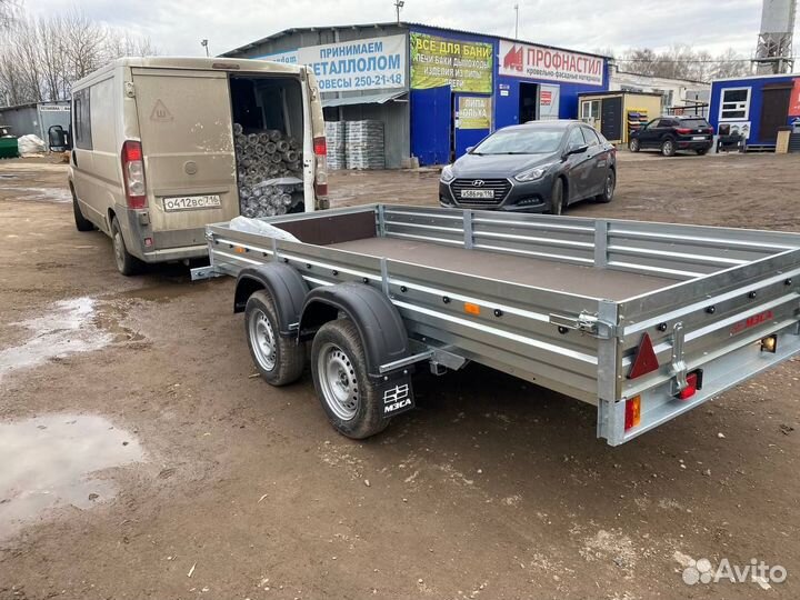 Прицеп 32.022 с крышкой Н1500мм. Защита грузов