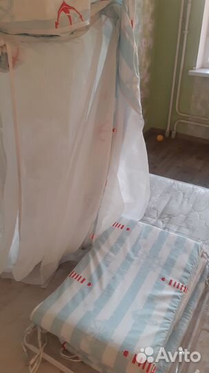 Бортики в детскую кроватку бу