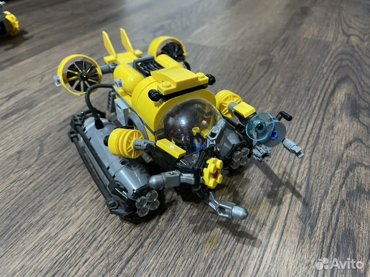 Lego city подводная лодка 60092