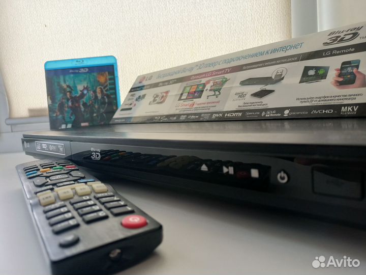 3D blu ray плеер lg bd 670