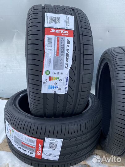 Zeta Alventi 245/40 R18 и 265/35 R18 97Y