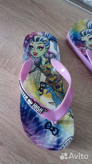 Сланцы (шлепки) детские Monster High р.30