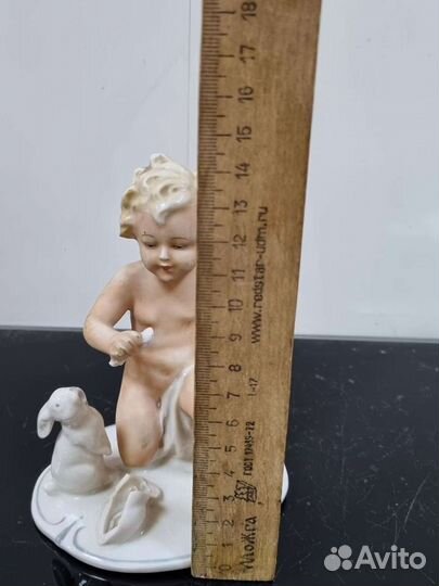 Статуэтка Путти, Старая Германия. Дефекты