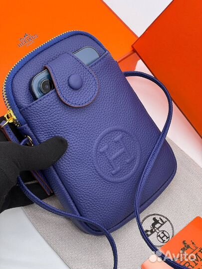 Сумка hermes для телефона
