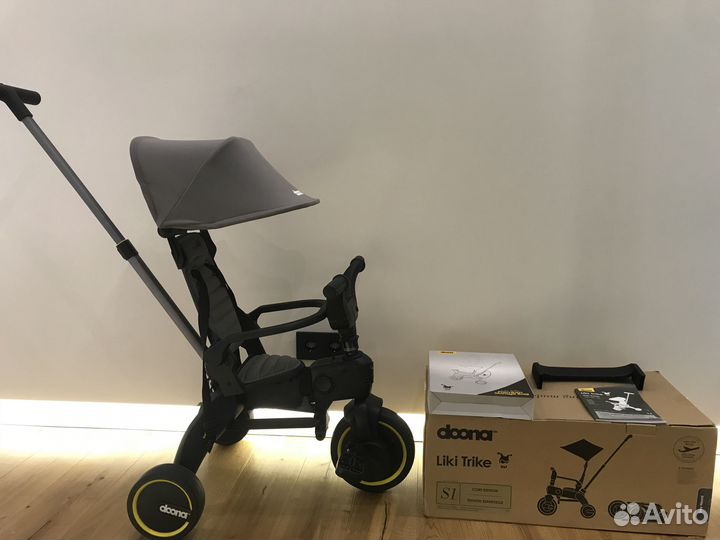 Велосипед Dina Like Trike с родительской ручкой