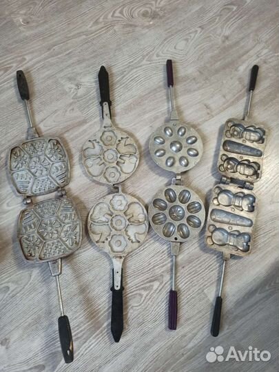 Вафельница, орешница, хворост СССР