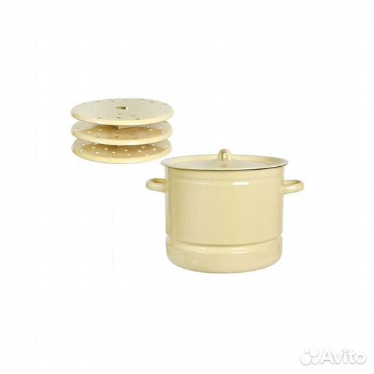 Мантоварка 9,0 л кремовая