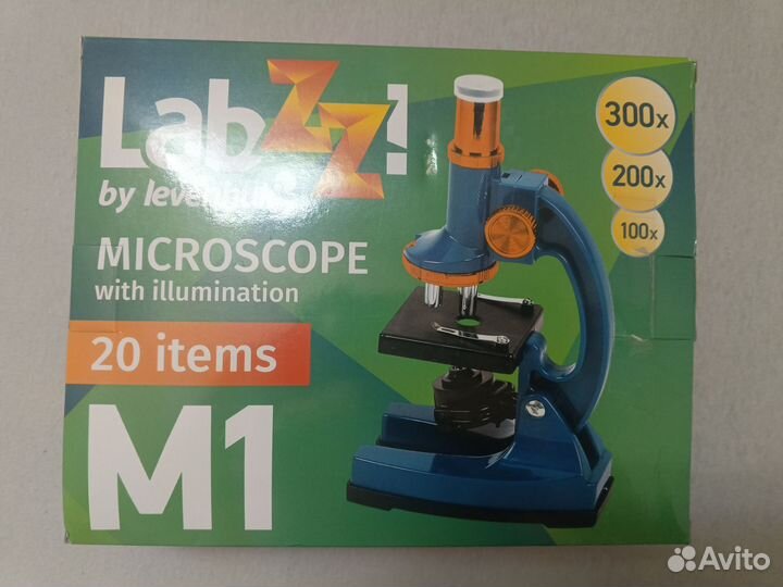 Микроскоп levenhuk labzz 20 items