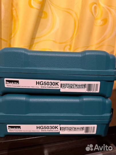 Новый+чек Строительный фен makita HG5030K 1600 Вт