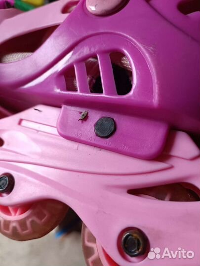 Роликовые коньки детские раздвижные