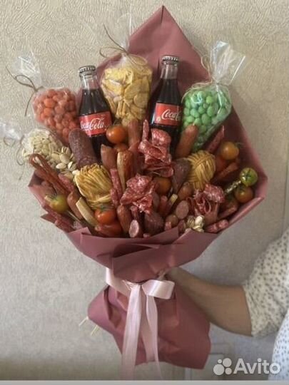 Съедобные букеты для мужчин