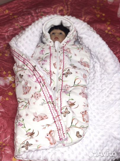 Конверт на выписку для девочки