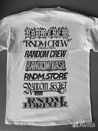 Кофта от бренда rndm crew