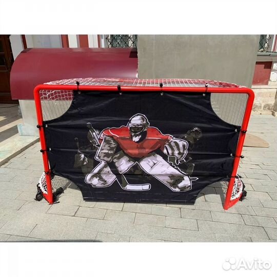 Хоккейные ворота стандартные цельносварные