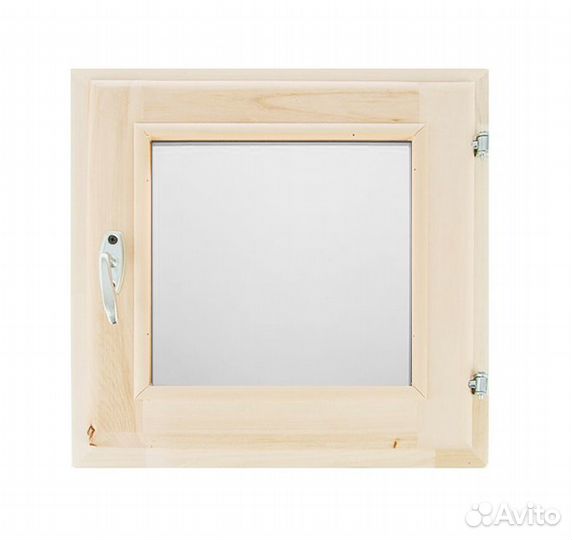 Оконный блок 500х500 липа (стеклопакет)
