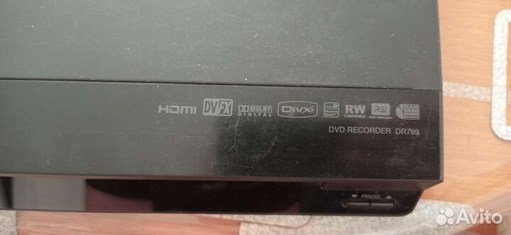 Dvd плеер рекордер LG DR-799