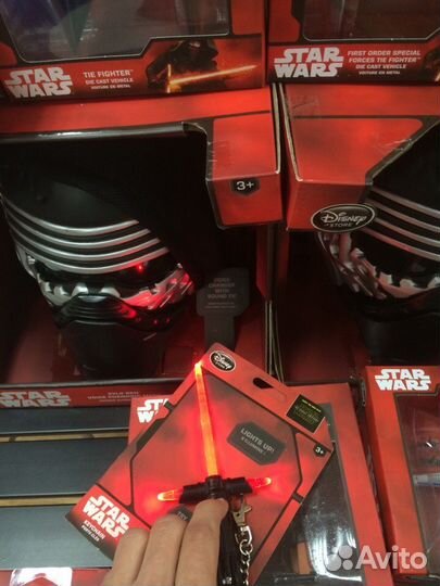 Брелок световой меч Кайло Рена (подсветка)