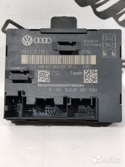 Блок управления двери задний Audi A4 (B8, 8k5) 20