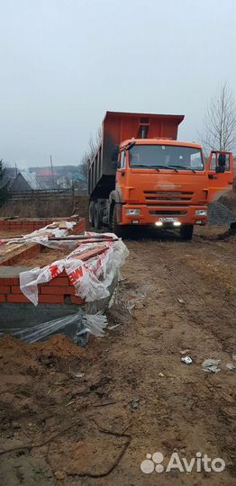 Песок щебень с доставкой
