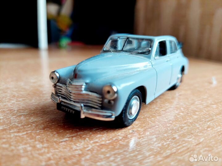 Газ-М20 Победа кабриолет Deagostini 1:43 + журнал