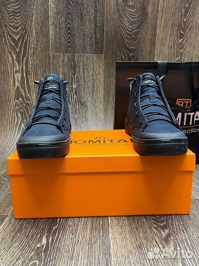 Кеди натуральная замши Romitan 39-44