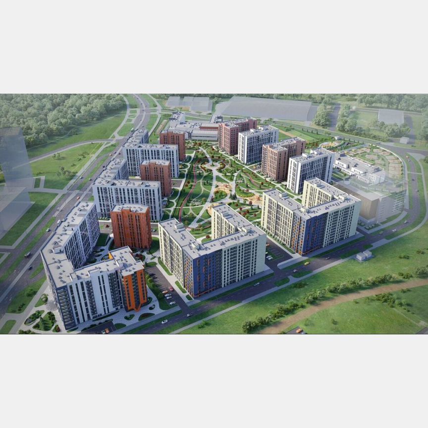 1-к. квартира, 39,8 м², 4/9 эт.