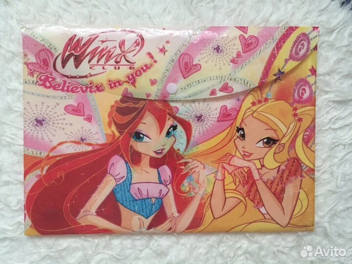 Коллекция Winx, журнал,наклейки, дневники