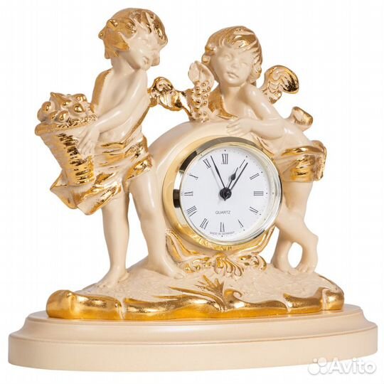 Часы настольные Путти малые Айвори