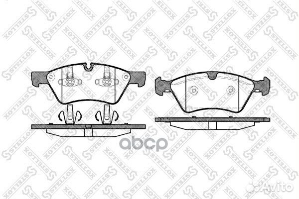 Колодки дисковые п. MB W164/W251 3.5-3.0DCi 05