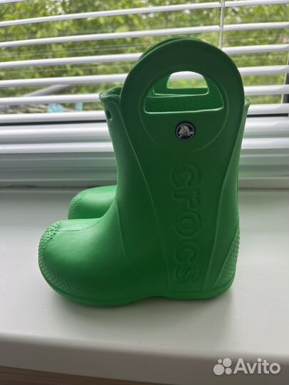 Резиновые сапожки crocs