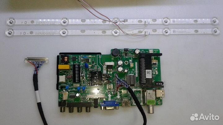 Разбор телевизора Leff 24H250T