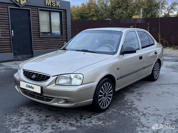 Hyundai Accent 1.5 МТ, 2005, 176 000 км