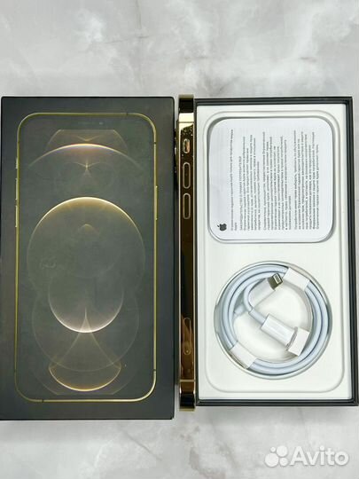 iPhone 12 Pro 128Gb Gold (84%,чек,simesim)