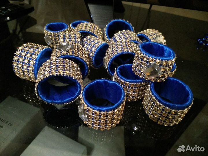 Свадебные кольца для салфеток 49шт