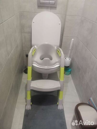 Сидушка на унитаз со ступенькой