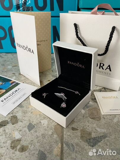 Подарочный набор Pandora Оригинал - розовый