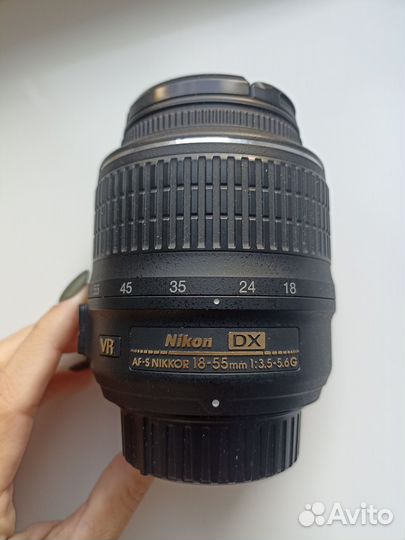Объектив для nikon af-s nikkor 18-55mm 1:3.5-5.6G